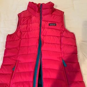 Pink Patagonia vest